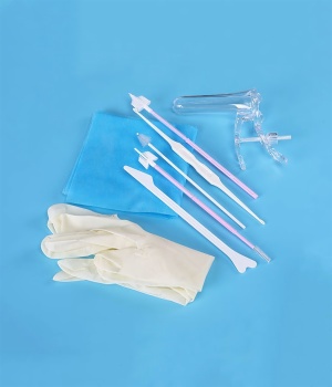 Disposable gynecological examination kit
