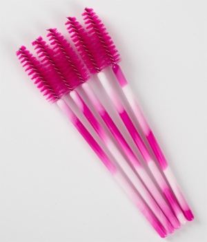 Disposable nylon crystal mascara brush J06N