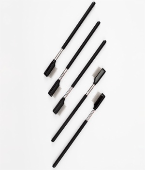 Eyelash Definer Eyebrow Eyelash Comb with Metal Teeth Metal Comb Lash EC06