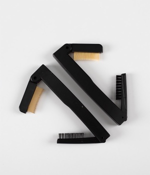 EyeBrow Mascara Applicator Eyelash Definer Foldable Eyelash Comb Curler Eyelashes Separator Double side Comb for grooming EC03