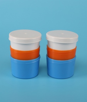 Tri-color Medicine Cup