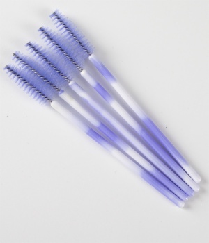 Disposable nylon crystal mascara brush J06N