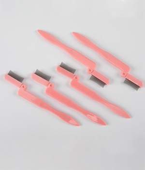 Foldable Eyelash Comb Brush Mascara Extension Applicator EC02
