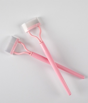 Metal Eyelash Comb Brush, Eyelash Extension Comb, Eyelash Comb Brush Curler Mascara Applicator EC01