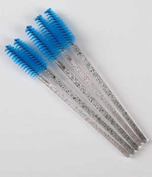 Disposable nylon crystal mascara brush J06C