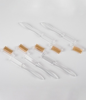 Foldable Eyelash Comb Brush Mascara Extension Applicator EC02