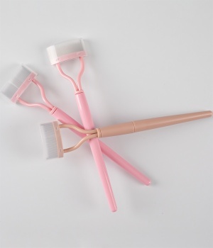 Metal Eyelash Comb Brush, Eyelash Extension Comb, Eyelash Comb Brush Curler Mascara Applicator EC01
