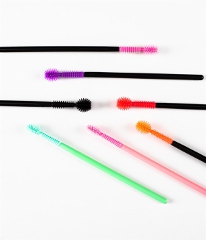 Disposable silicone mascara brush GJ08