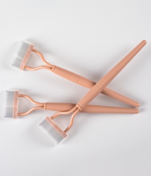 Metal Eyelash Comb Brush, Eyelash Extension Comb, Eyelash Comb Brush Curler Mascara Applicator EC01