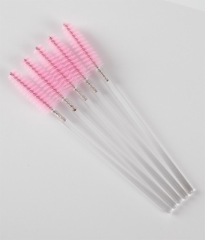 Disposable nylon crystal mascara brush J06C