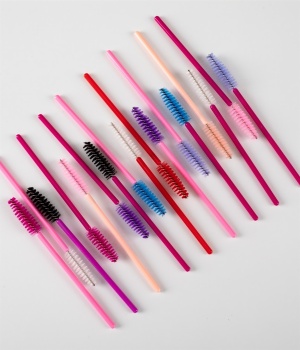 Disposable nylon mascara brush J06